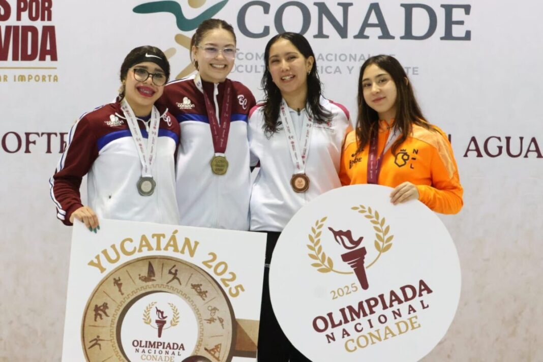 Yucatán cerca del 4.º lugar en la Olimpiada Nacional Conade 2025