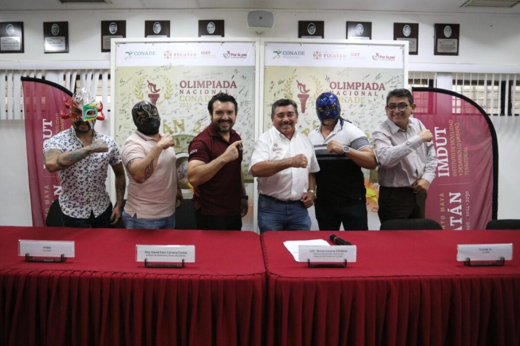 Mañana habrá lucha libre gratis en Mérida para toda la familia /Gobierno del Estado de Yucatán