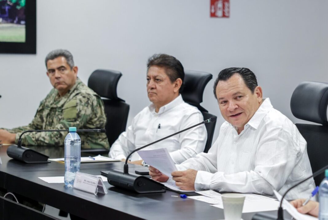 Gobernador de Yucatán instala Consejo de Protección Civil ante ciclones 2025