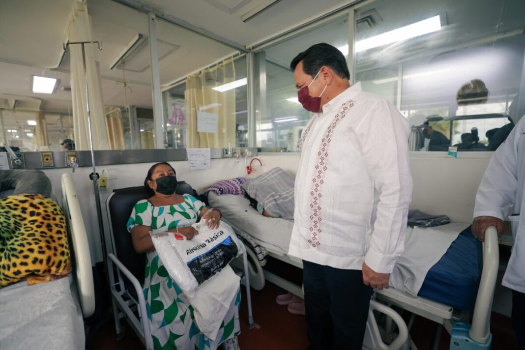 Joaquín Díaz Mena/Gobierno de Yucatán dignifica espacios para acompañantes en el Hospital O’Horán