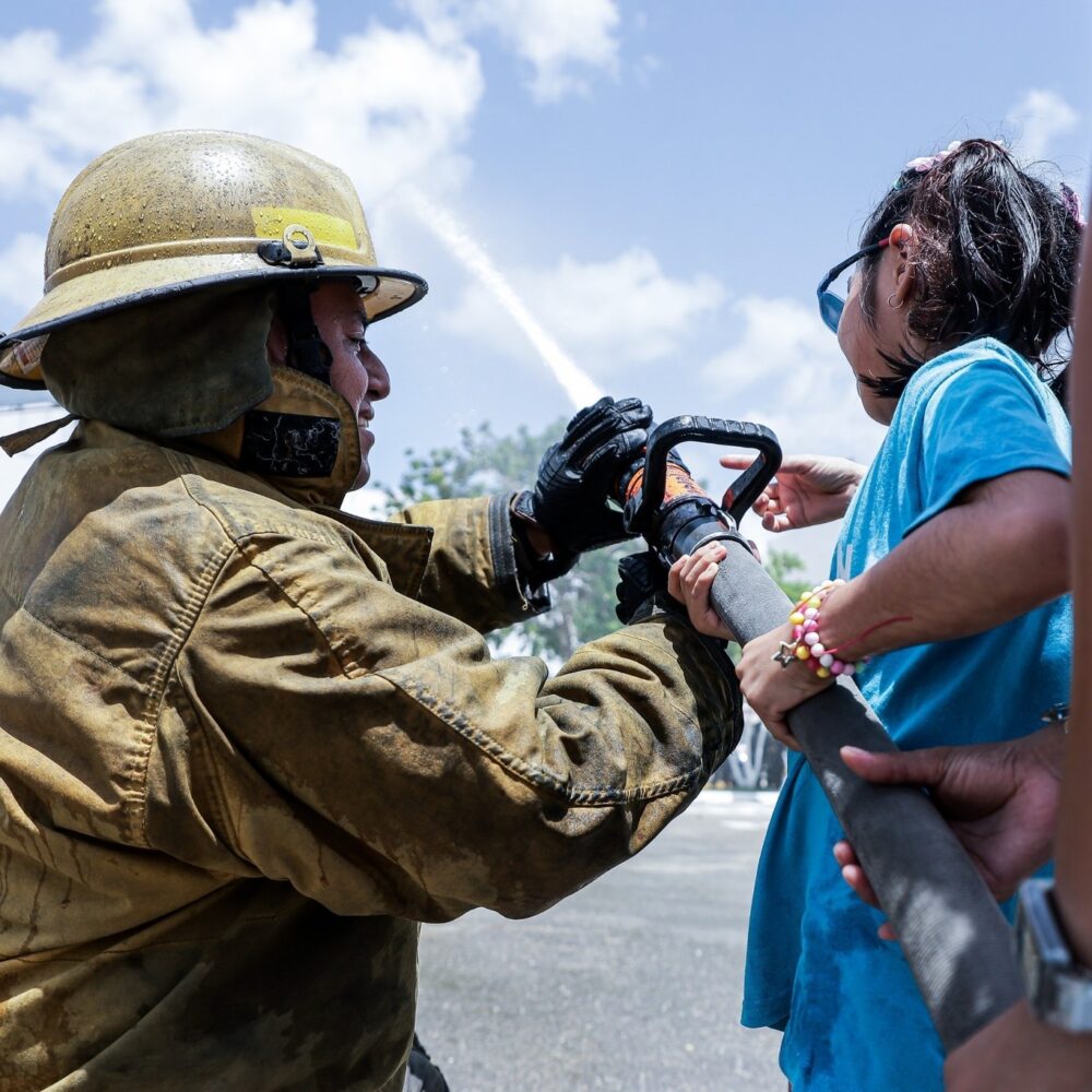 SSP Yucatán recibe la visita de niños y niñas de asociación Sol y Luna 