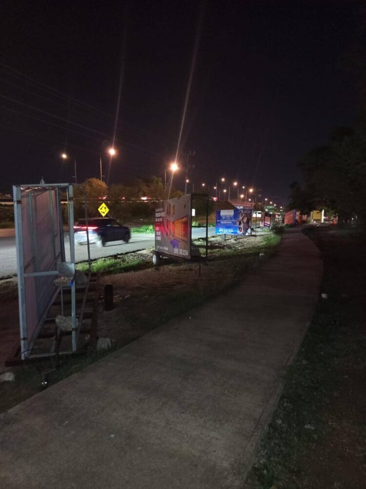 Ayuntamiento pone orden en avenida del norte de Mérida