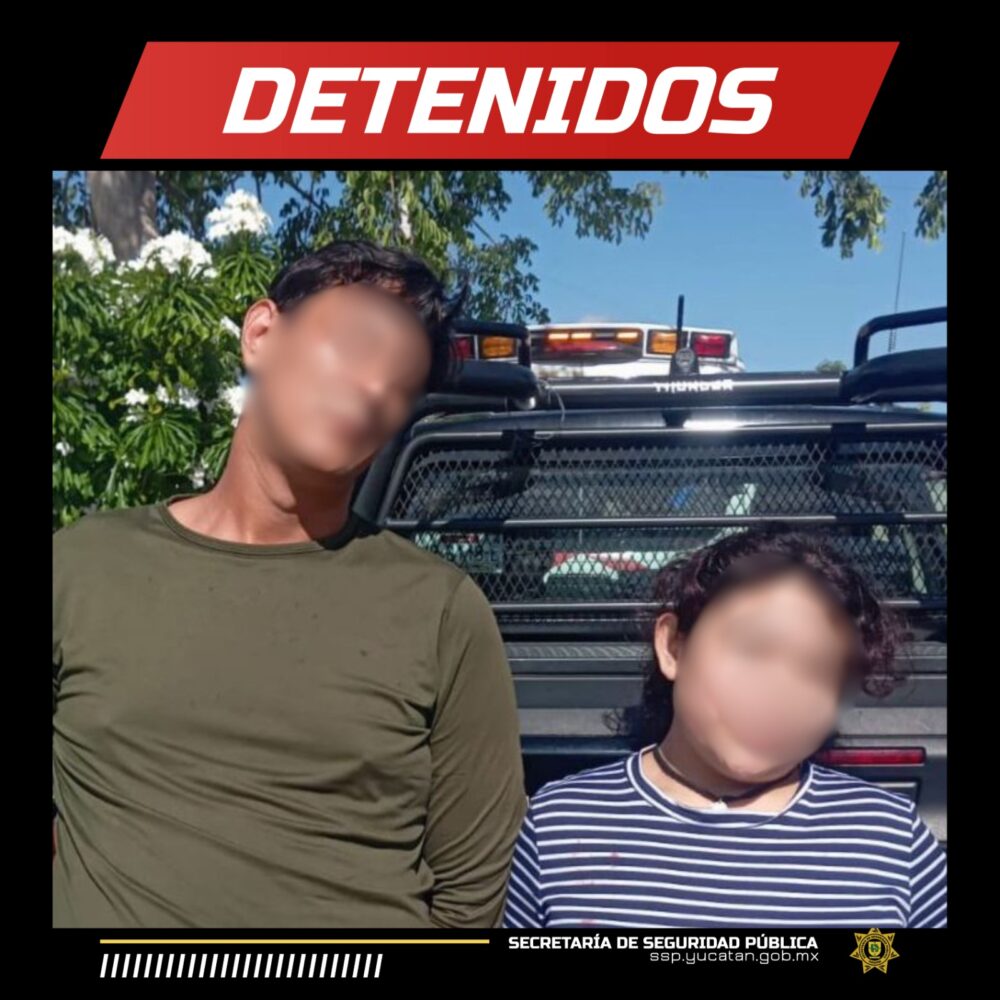 Pareja detenida por amenazas y lesiones en ciudad Caucel 