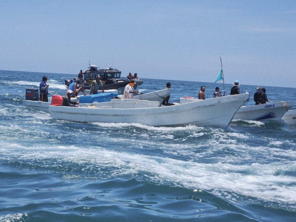 Detenidos tras cometer pesca ilegal en costas yucatecas