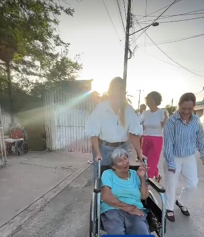 Cuidar y ve el bienestar de las personas mayores es prioridad para Cecilia Patrón