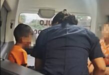 Paramédicos salvan a un pequeño en Motul