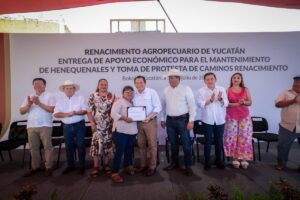 Joaquín Díaz Mena / Renacimiento Maya destina más de 3.8 mdp para el rescate de la actividad henequenera