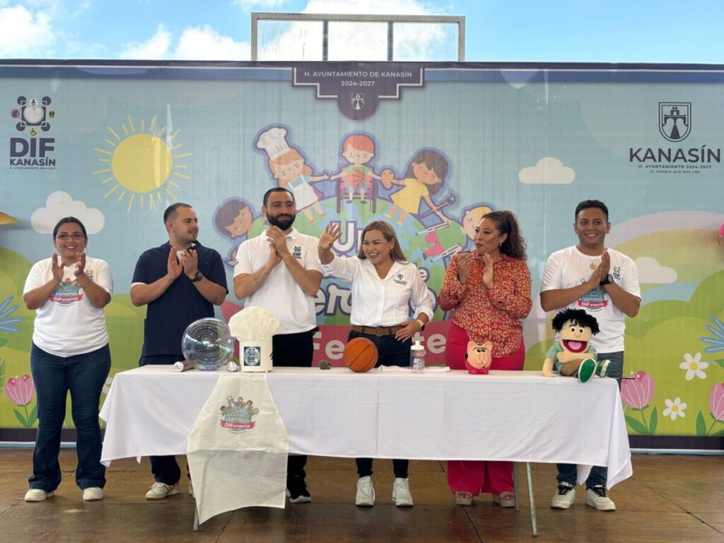Raquel Balam Rocha / Inicia en Kanasín el “Curso de Verano DIFerente”.
