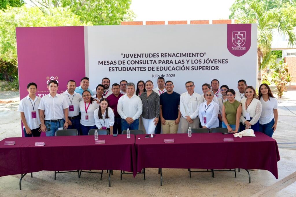 Más de 500 jóvenes participan en mesas de consulta de Juventudes Renacimiento