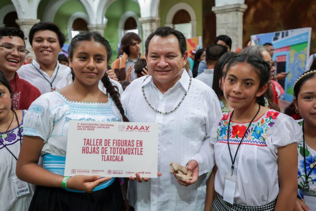 Infancias de todo México celebran riqueza cultural en Yucatán