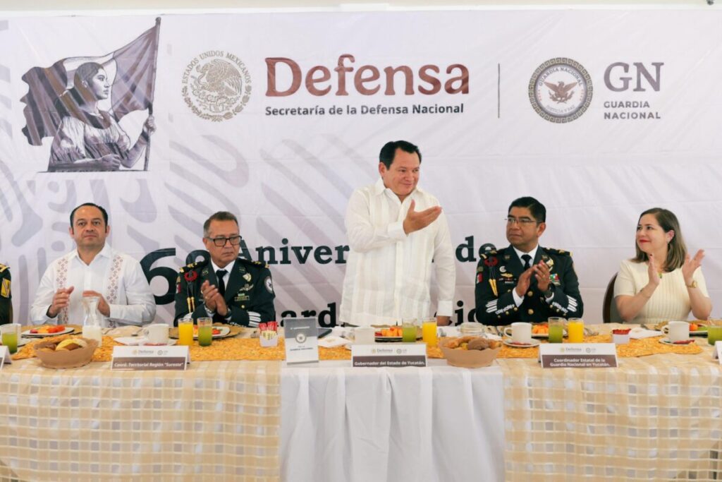 Yucatán y Guardia Nacional reafirman compromiso conjunto por la seguridad