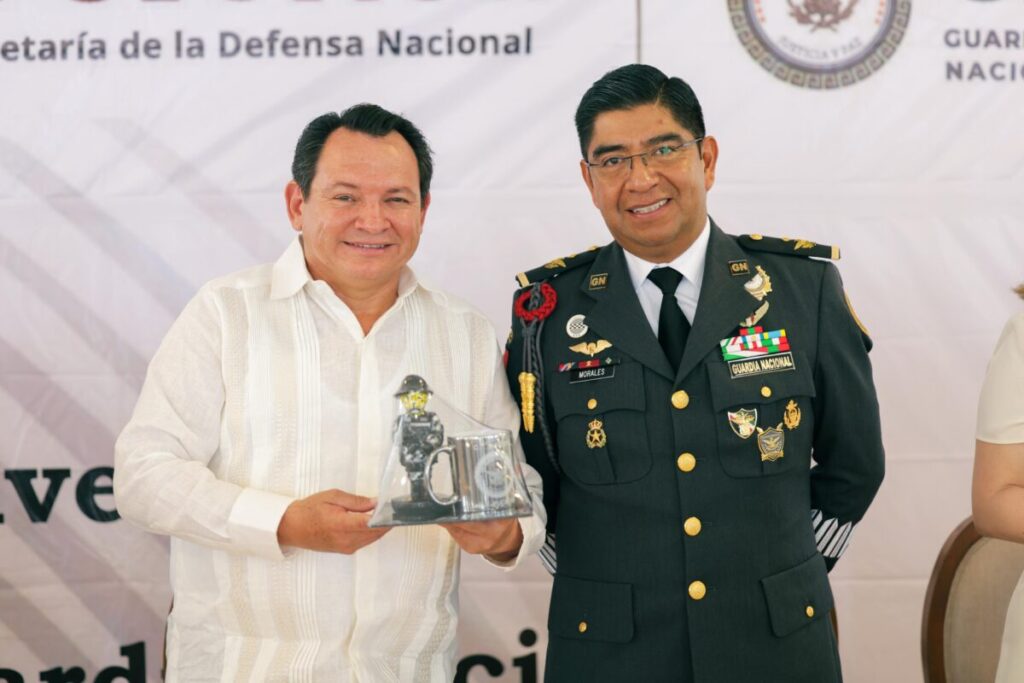 Yucatán y Guardia Nacional reafirman compromiso conjunto por la seguridad