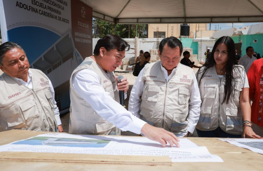Gobierno del Estado reconstruye primaria en la colonia Azcorra