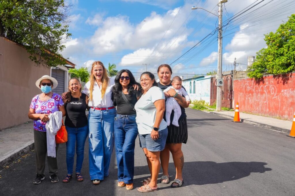 Una Mérida ordenada es con calles nuevas para cuidar la movilidad de las familiasmeridanas: Cecilia Patrón