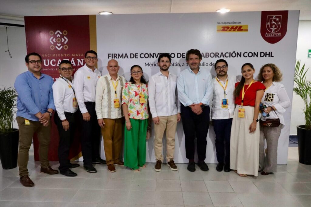 Gobierno del Estado y DHL se alían para impulsar a MiPyMEs yucatecas 