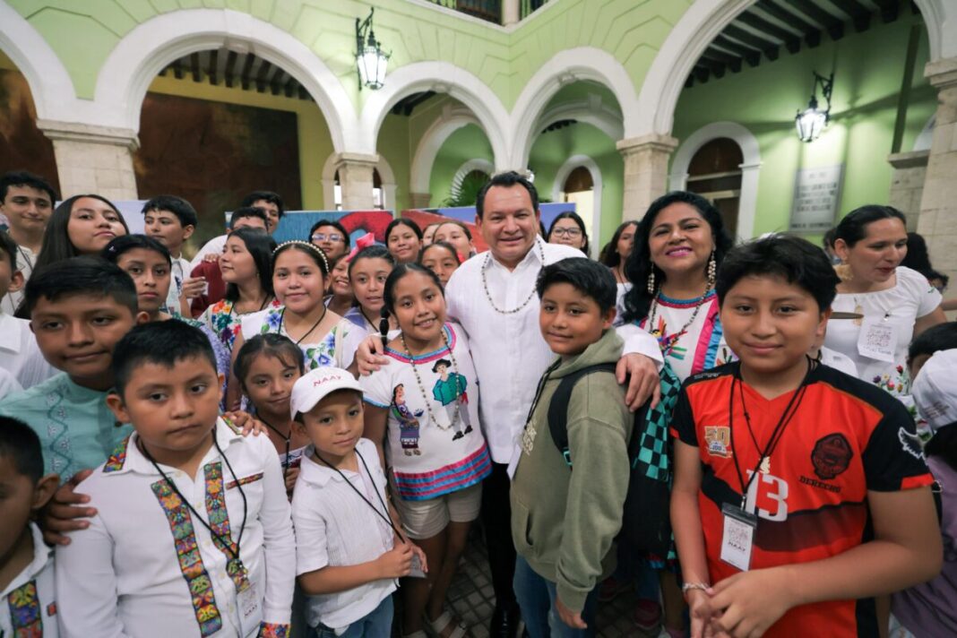Infancias de todo México celebran riqueza cultural en Yucatán