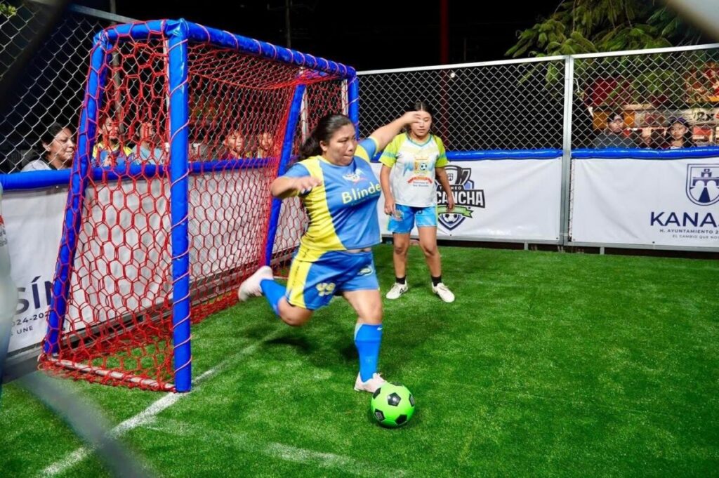 Se realiza primer torneo femenil de fútbol “La Cancha, Fútbol para Todos” en Kanasín