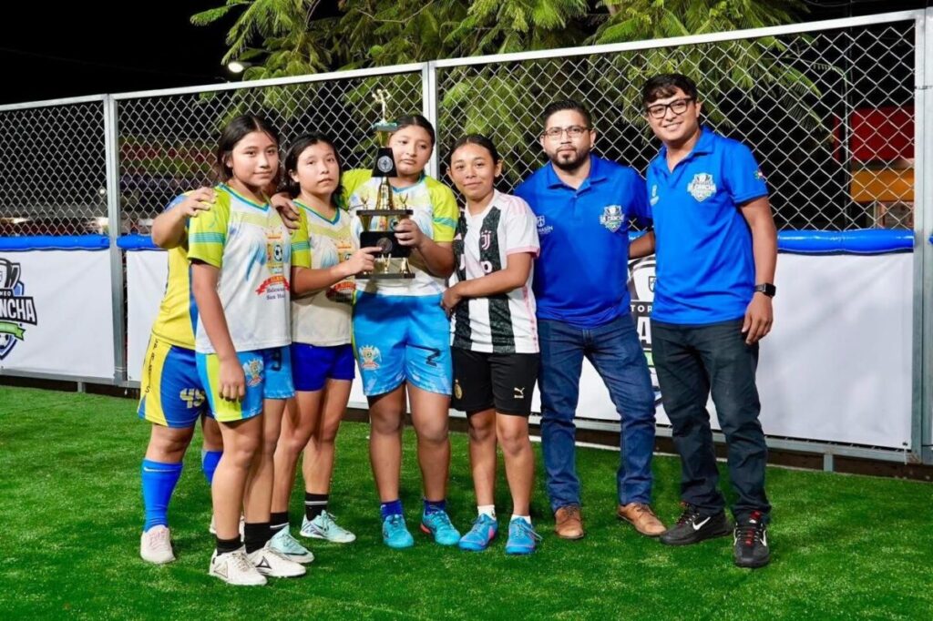 Se realiza primer torneo femenil de fútbol “La Cancha, Fútbol para Todos” en Kanasín
