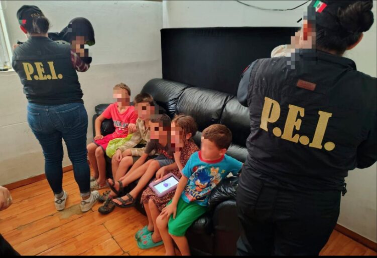 Yucatán SSP y la PEI realizan resguardo y rescate de 7 menores extranjeros extraviados en Mérida