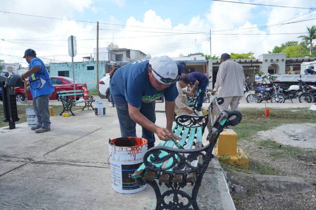 Cecilia Patrón lleva el Mega Operativo de Limpieza a Pensiones