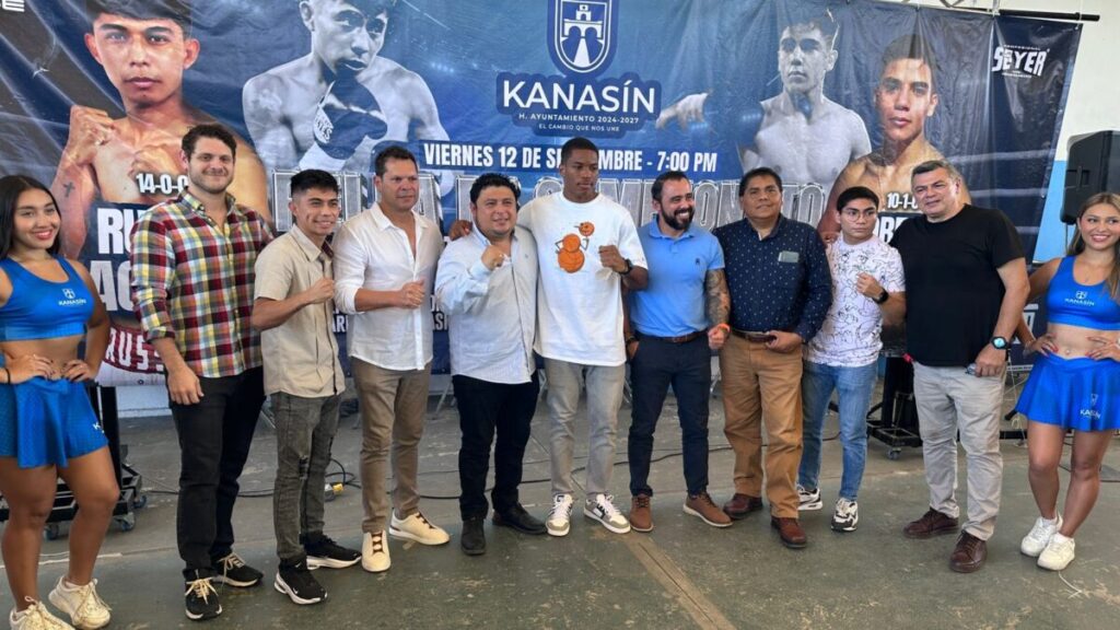 "Noche de Campeones en Kanasín" función de box por el campeonato de la NABF