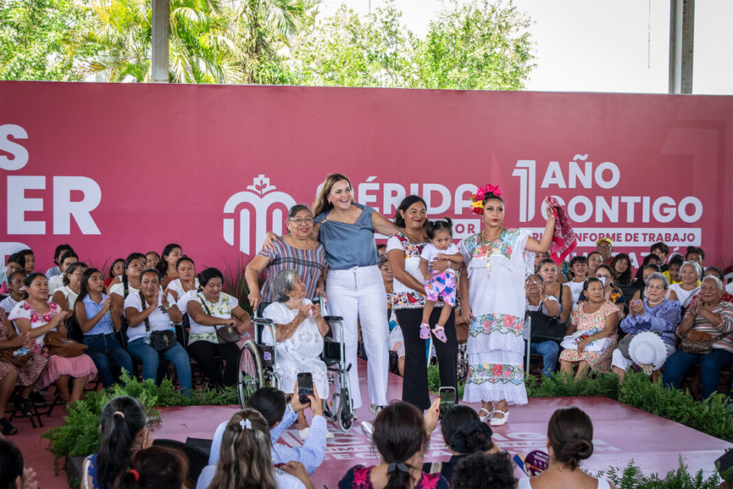 Cecilia Patrón Laviada destaca los avances de los programas para el bienestar de la mujer en el 