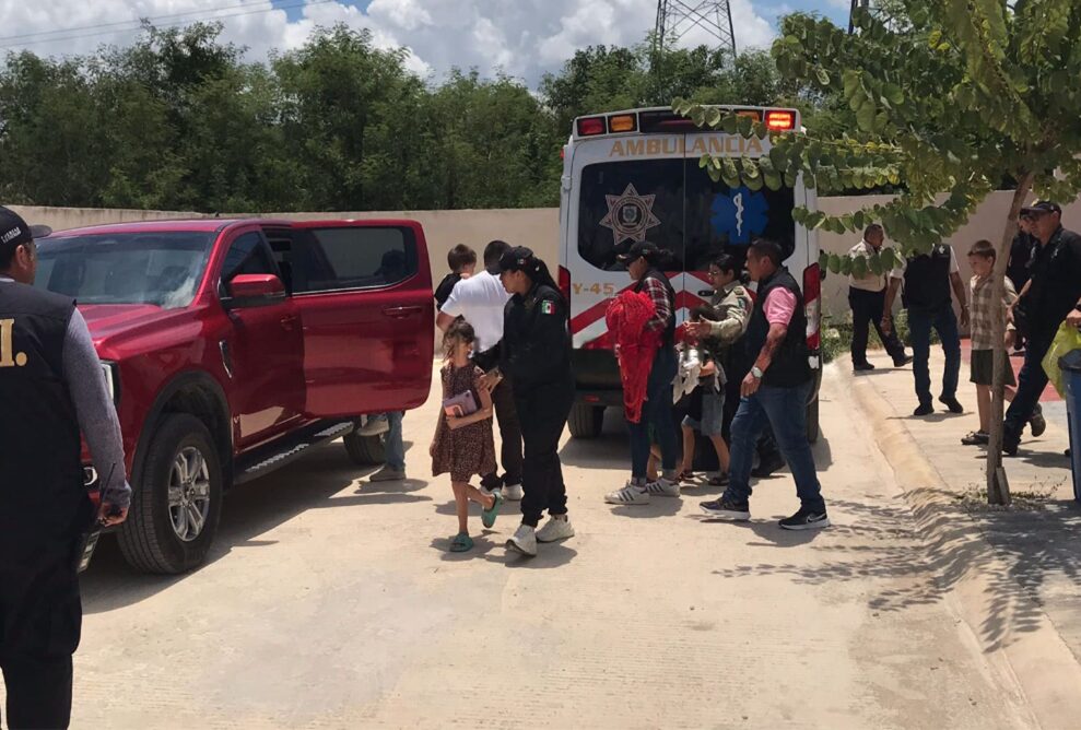 Yucatán SSP y la PEI realizan resguardo y rescate de 7 menores extranjeros extraviados en Mérida