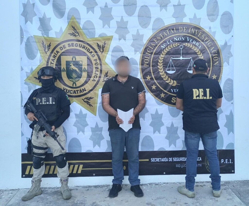 Detenidos un padrino de anexo y cuatro sujetos por violencia en fraccionamiento Juan Pablo II de Mérida