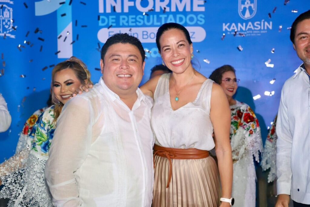 Edwin Bojórquez rinde su primer informe 2024-2027 con resultados en Kanasín 