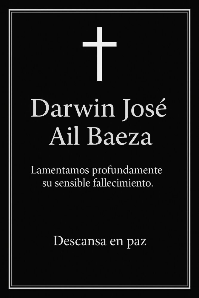 Luto para el periodismo yucateco. Fallece el amigo y maestro Darwin José Ail Baeza