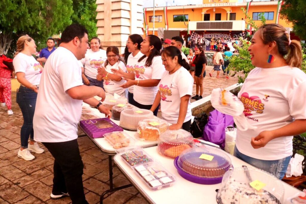 Raquel Balam Rocha y Edwin Bojórquez Ramírez/Todo un éxito el Gran Kermés Kanasín 2025 para recaudar fondos para donar al Teletón México