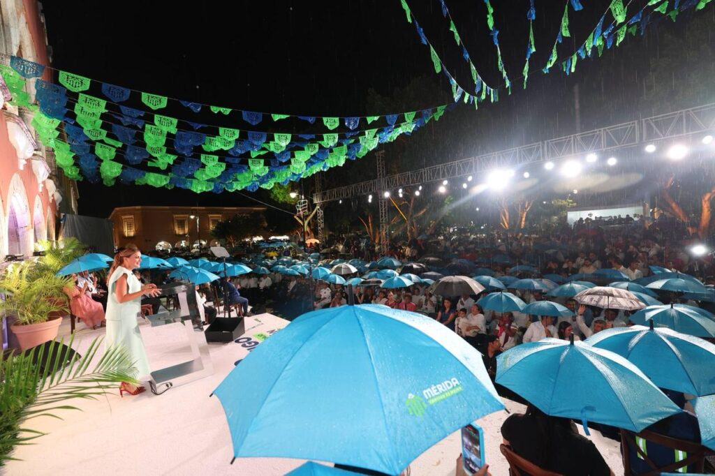 La alcaldesa Cecilia Patrón rinde su primer informe de Gobierno 2024-2027 con éxito