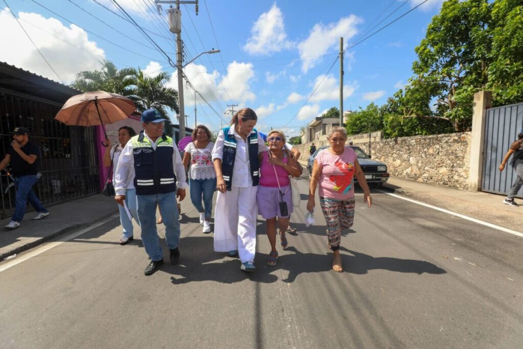 Cecilia Patrón destaca las mejoras de servicios públicos durante su primer año