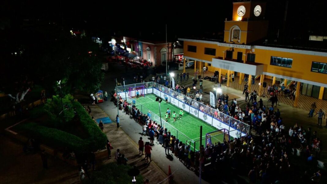 Edwin Bojórquez anuncia torneo prevención adicciones Kanasín