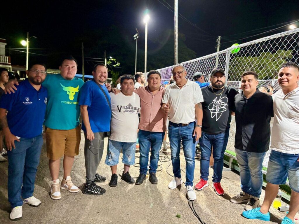 Edwin Bojórquez realiza torneo de fútbol “Prevención y tratamiento contra las adicciones y salud mental” en Kanasín