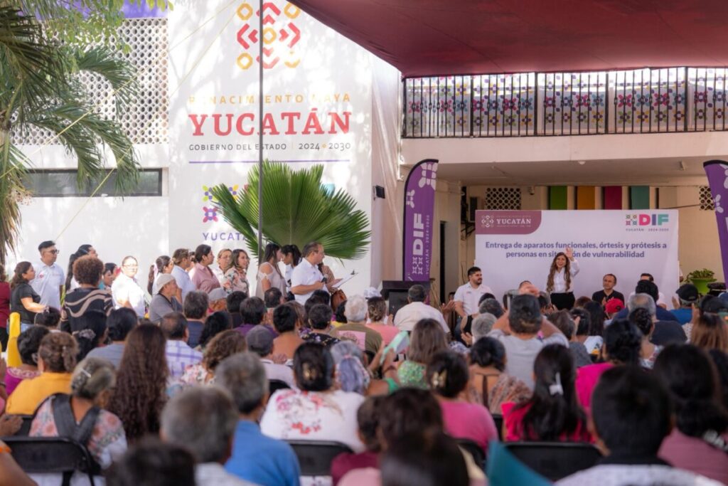 DIF Yucatán entrega apoyos que transforman vidas de las y los yucatecos