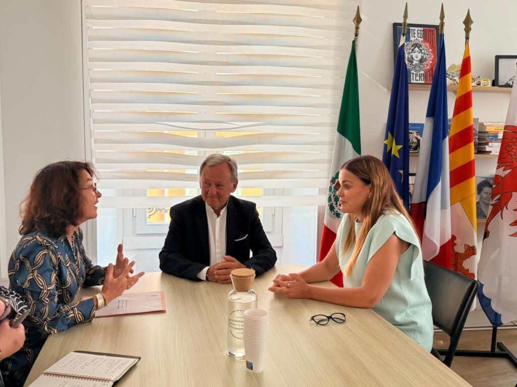 La alcaldesa Cecilia Patrón Laviada concluye gira laboral y vinculación en búsqueda de fondos con cooperación internacional para Mérida