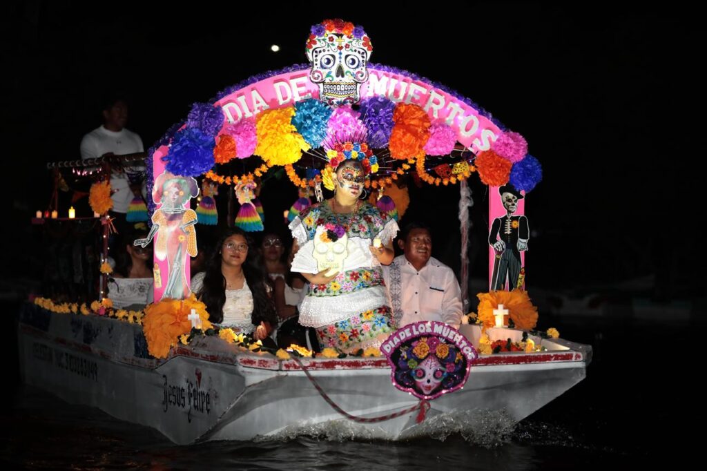El lindo municipio de Celestún se viste de tradición y cultura con el primer Festival de las Ánimas