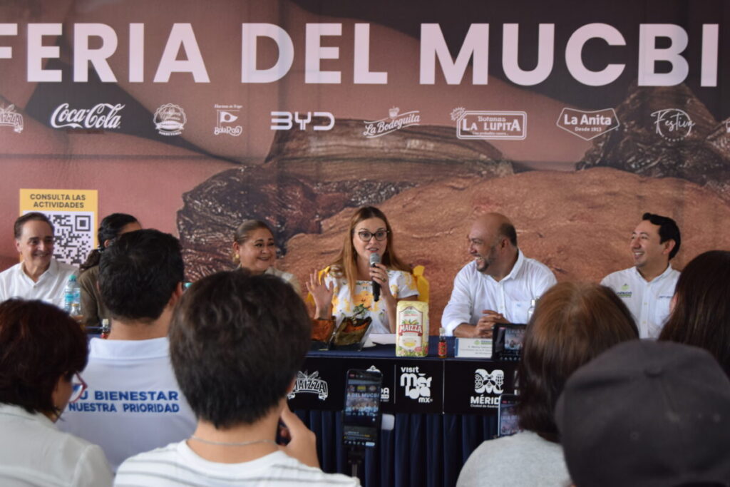 La alcaldesa Cecilia Patrón presenta la "Feria del Mucbipollo 2025"