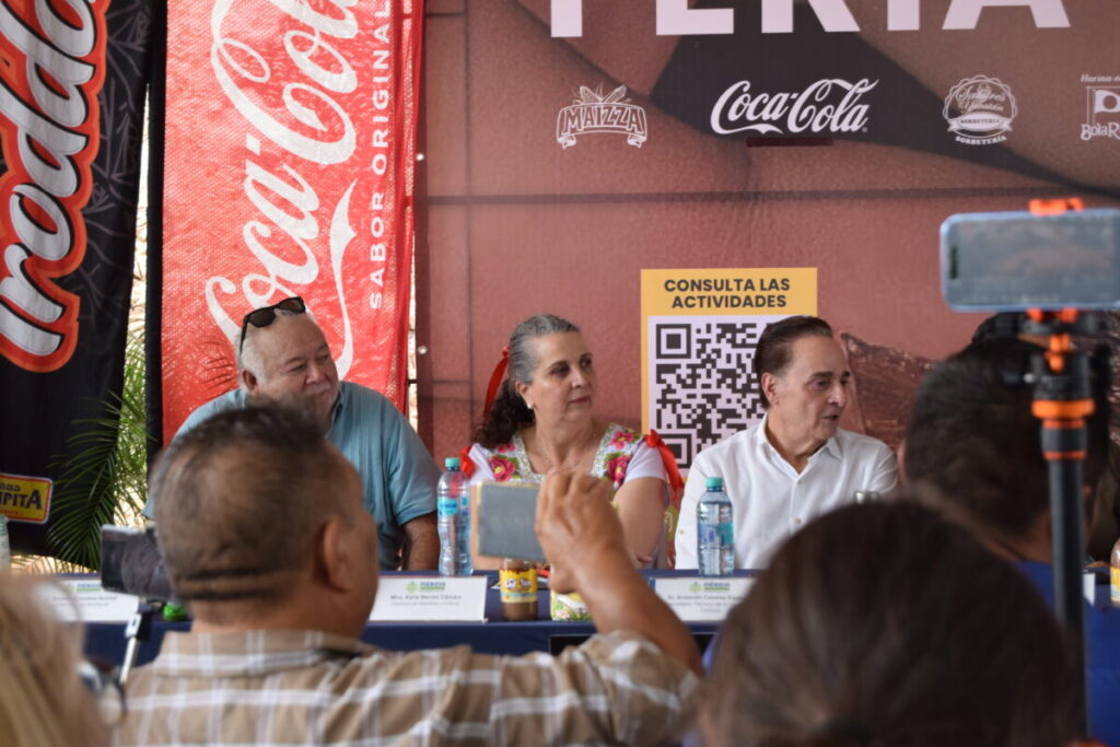 La alcaldesa Cecilia Patrón presenta la "Feria del Mucbipollo 2025"