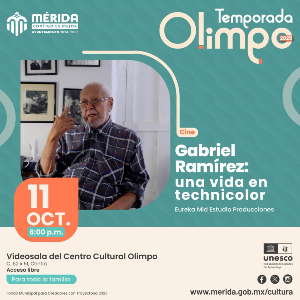 Estreno documental Gabriel Ramírez Mérida Olimpo 2025