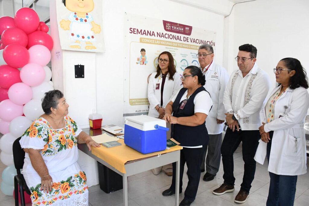 Inicio de vacunación en Yucatán 2025