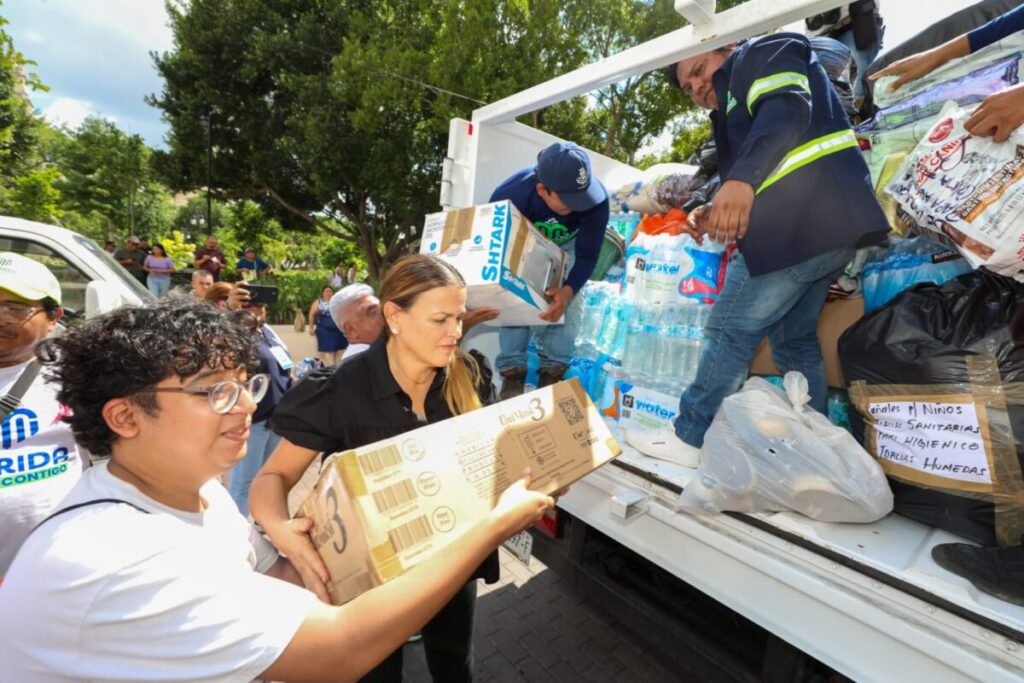 Ayuda Humanitaria Mérida a Veracruz