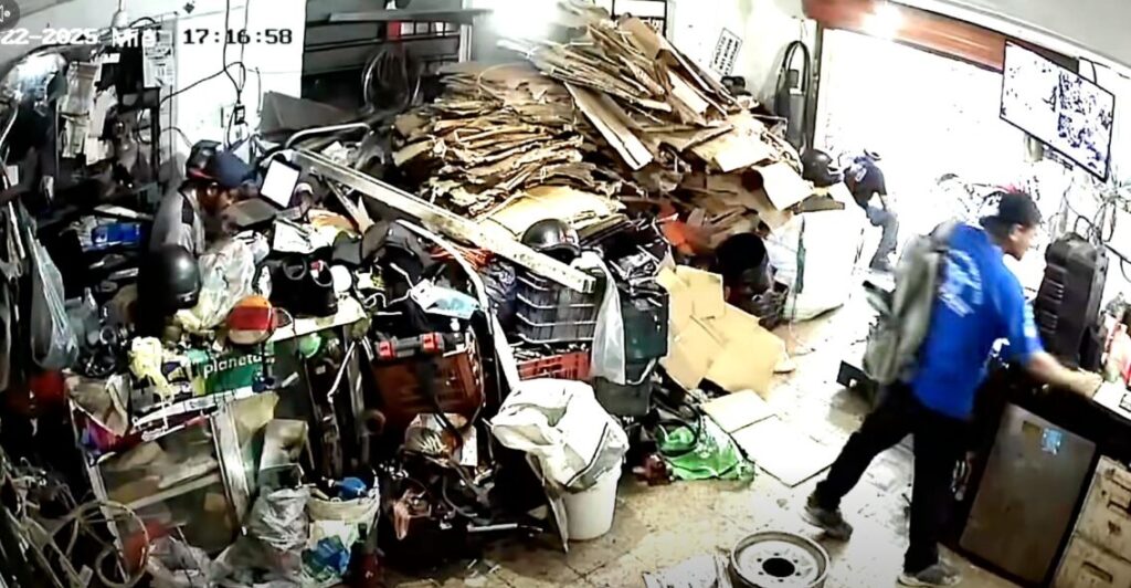 Identifican a presunto ladrón en centro de reciclaje de la amalia solórzano