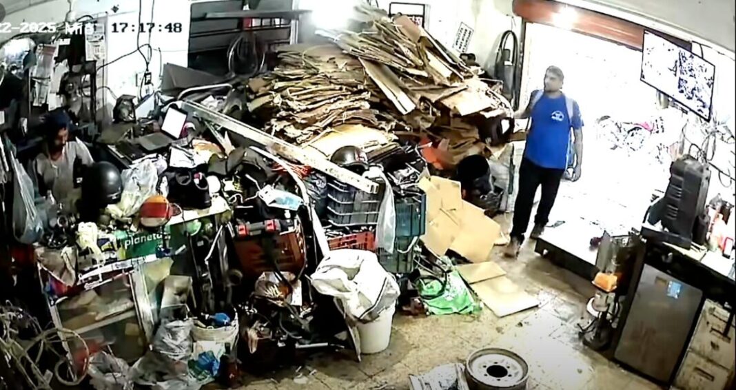 Identifican a presunto ladrón en centro de reciclaje de la amalia solórzano