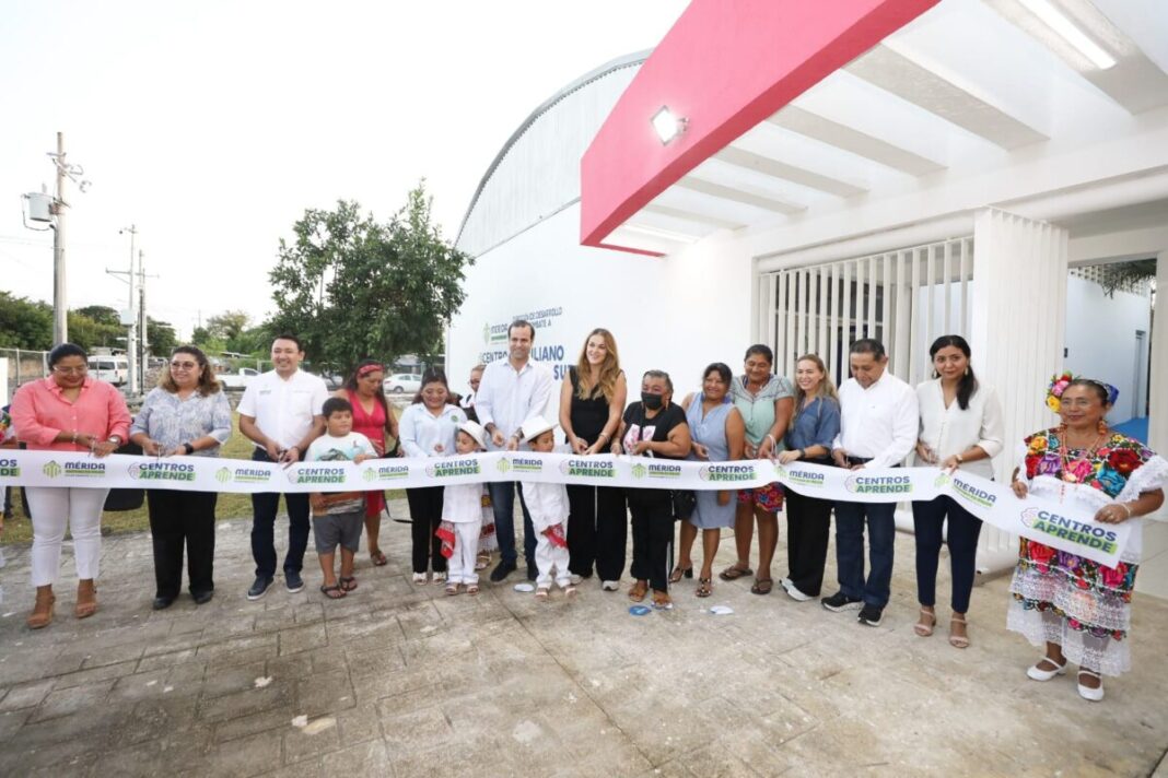 La Alcaldesa Cecilia Patrón Laviada impulsa más desarrollo y bienestar para las y los meridanos del sur de la ciudad