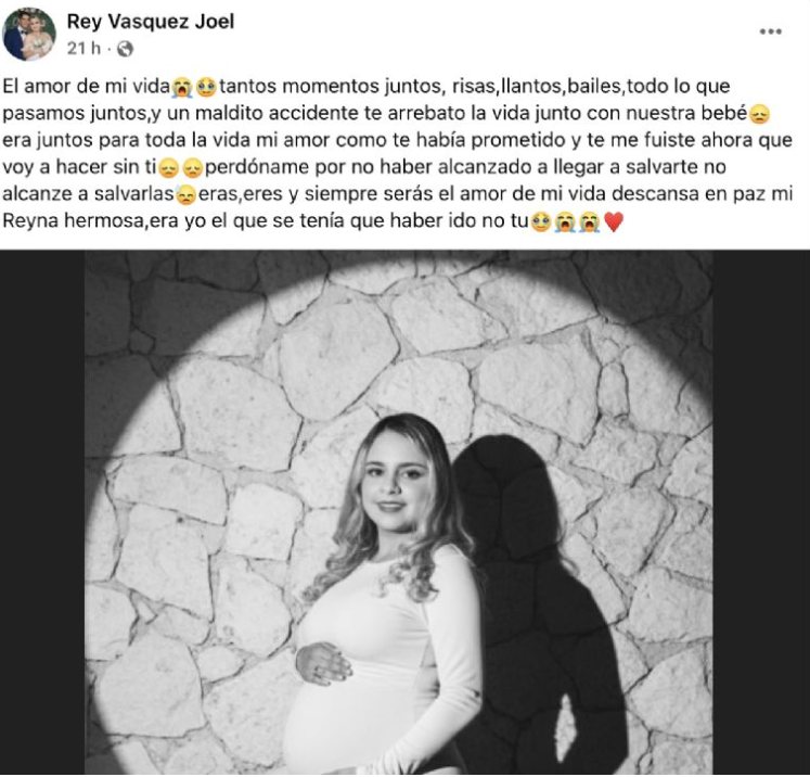 Despiden a Lupita, mujer embarazada que perdió la vida en un incendio de Sonora