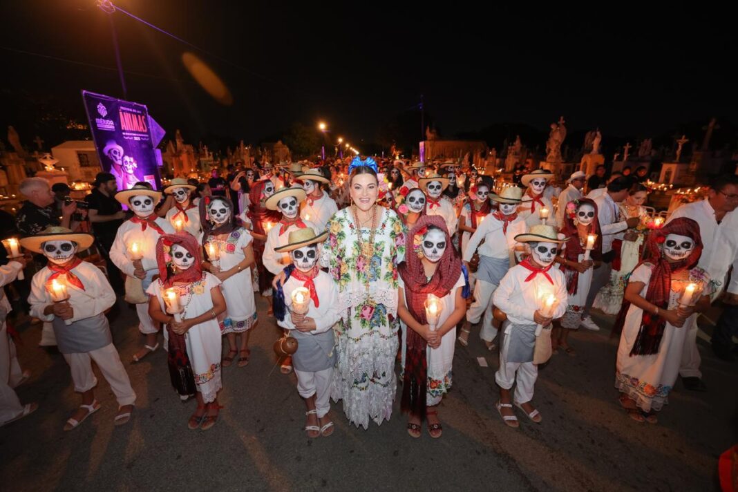 Paseo de las Ánimas Mérida 2025 Récord.