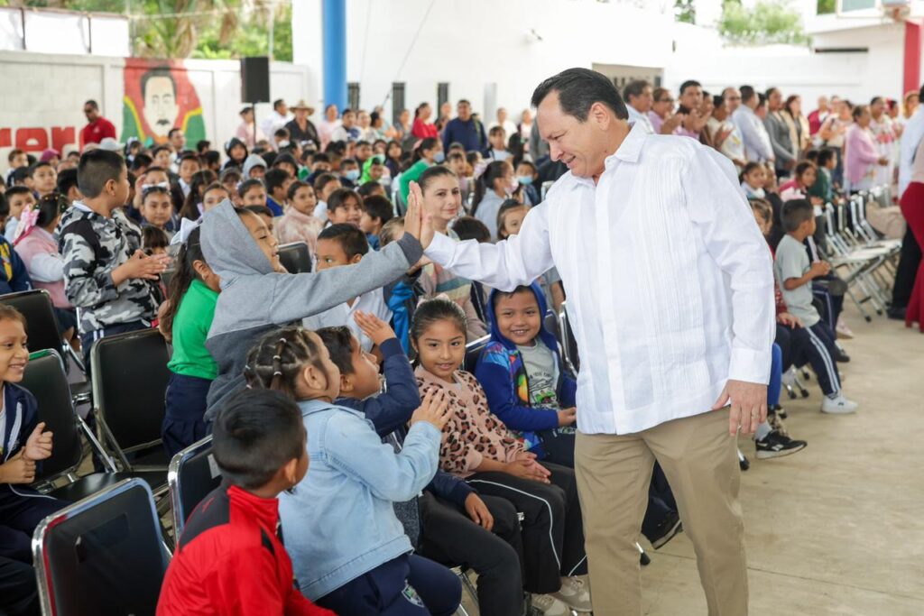 Joaquín Díaz Mena invierte 34 millones para reforzar la nutrición infantil con nuevos comedores escolares 