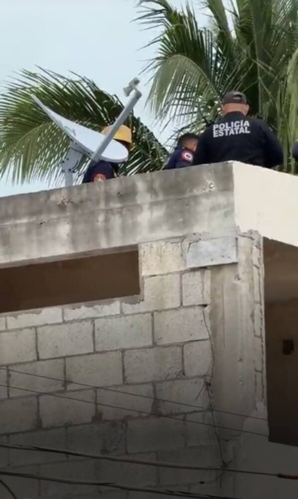 Electrocutado en Chelem